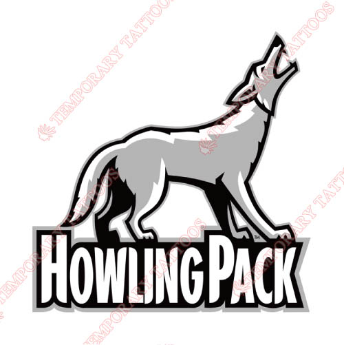South Dakota Coyotes Customize Temporary Tattoos Stickers NO.6221